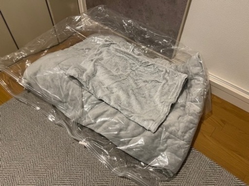 ニトリ　冬用掛け布団と枕カバー