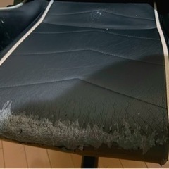 DXRACデラックスレーサーチェア(シルバー)ゲーミングチェアの画像