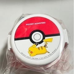 ポケモン　抗菌丸型ランチボックス2段の画像
