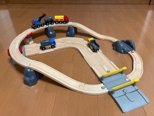 BRIO レール＆ロード採石セット