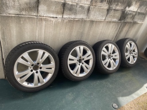 【値下げ！】ベンツ純正スタッドレス(225/45/R17)4本セット