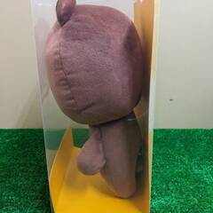 069【中古品】セイコーマート限定　ぬいぐるみ　LINEFRIENDS BROWN ライン ブラウン の画像