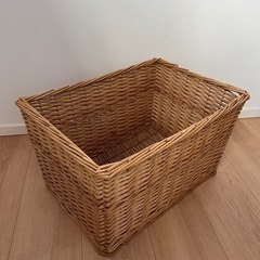 収納カゴバスケット2個セットの画像