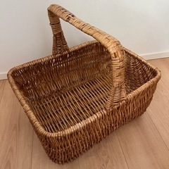 収納カゴバスケット2個セットの画像