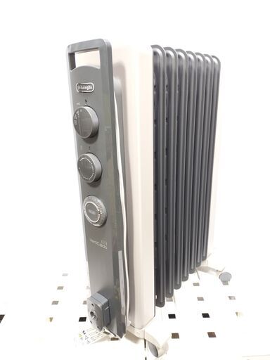 デロンギ バーティカルド オイルヒーター RHJ21F0812-GY
