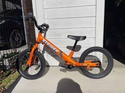 引き取り先きまりました！　ストライダー14x オレンジ