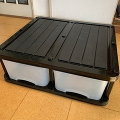 水平2列収納ケース