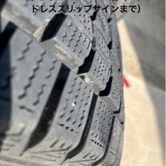 スタッドレスタイヤ（ナット、ホイール込み）4本の画像