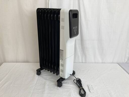 【値下げしました】JT350 (O)オイルヒーター IFD-837 2020年製 スリーアップ㈱ リモコン付き 動作OK 中古現状品 現地引き取りのみ