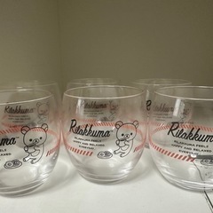 リラックマ　グラス　6個セット