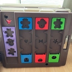 0円　あげます　ミュージカルキッズランド　ベビーサークル　直接引き渡しの画像