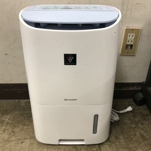 k2311-466 SHARP 除湿機 CV-H71-W 2019年製 動作確認済み キズ汚れ有り 現状渡し