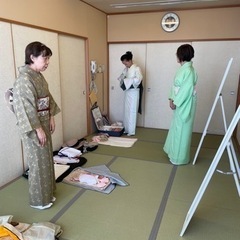 和み会　着物教室の画像