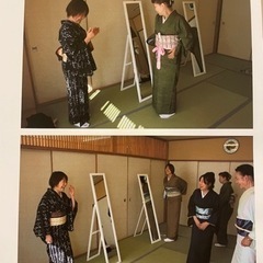 和み会　着物教室の画像