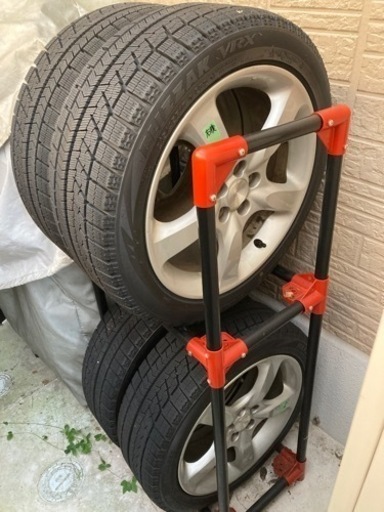 取引終了　ブリヂストンVRX スタッドレスホイール4本セット215 45 R17 PCD100 5穴