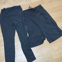 マタニティパンツ、レギンスLサイズ5枚
