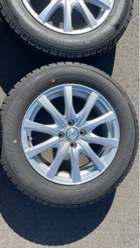 トヨタ　ライズで使用⭐︎美品! 195/65R16 ⭐︎スタッドレスタイヤ・ホイールセット