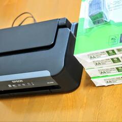 3点セット！ WiFiプリンター＋新品インク＋新品コピー用紙（2000枚）の画像