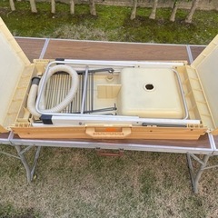 ポータブルキッチン キャンプ等に中古の画像