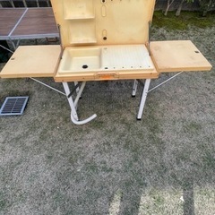 ポータブルキッチン キャンプ等に中古の画像