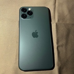【値下げ】iPhone11Pro ミッドナイトグリーン 256G...