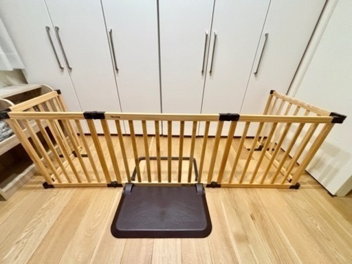 日本育児♪ベビーゲート♪スマートワイドWoody♪