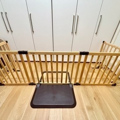 日本育児♪ベビーゲート♪スマートワイドWoody♪の画像