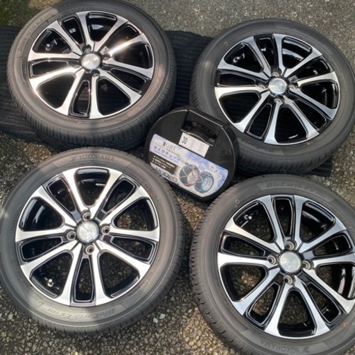 ヨコハマ ブルーアース タイヤホイールチェーンセット