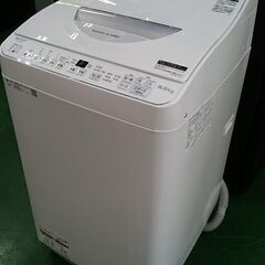 【愛品倶楽部柏店】シャープ 2023年製 6.5kg 洗濯乾燥機 ES-TX6G-S