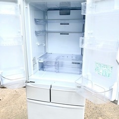 2018年製♪シャープ SHARP 大型冷凍蔵庫 SJ-P461D-H 455L