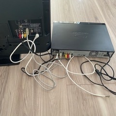 TOSHIBA REGZA液晶テレビ＋Blu-rayレコーダーセットの画像