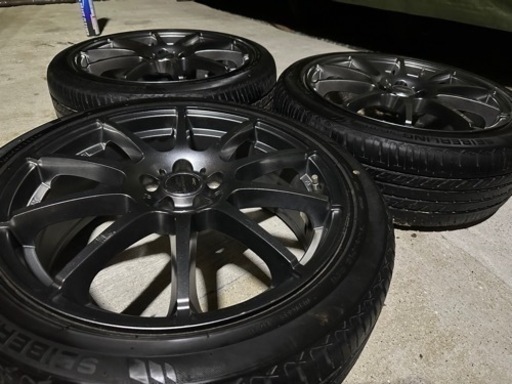 シュナイダー スタッグ　タイヤホイール3本セット