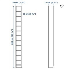 受渡し決定済み【IKEA】オシャレブックシェルフの画像