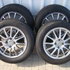 スタッドレスタイヤ４本セット　コンパクトカー用　175/65-15　