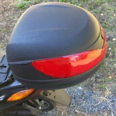 ヤマハ ジョグ JOG SA36J メットイン リアボックス付きの画像