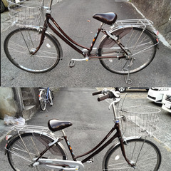 緊急値引き！_中古の通学用自転車です
