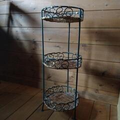 アイアン3段棚の画像