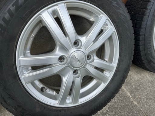 155/65R13 ブリヂストンVRX2 アルミホイールセット　格安