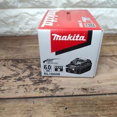【未使用】箱有 マキタ BL1860B バッテリー 18V・6.0Ah リチウムイオンバッテリー　makita 純正の画像