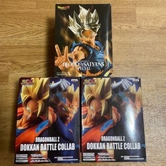 ドラゴンボールZ DOKKAN BATTLE 孫悟空 魔人ベジータ セットの画像