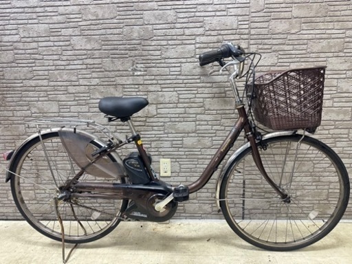 オータムSALE  東京23区配達無料　新基準　Panasonic パナソニック　ビビSS  5Ah電動自転車☆中古☆パナ 529