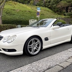 美車！実走行66200km！本車検2年付きR8/6迄！左ハンドル！SL55仕様 R230 SL350！AMGフルエアロ&ホイール,フルセグ地デジ,Bluetooth,バックカメラ,ETCの画像