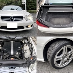 美車！実走行66200km！本車検2年付きR8/6迄！左ハンドル！SL55仕様 R230 SL350！AMGフルエアロ&ホイール,フルセグ地デジ,Bluetooth,バックカメラ,ETCの画像