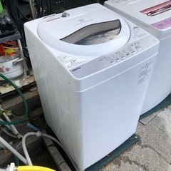 【リサイクルサービス八光】2018年製　東芝　AW-5G6(W) [全自動洗濯機 5kg 風乾燥機能付(1.3kg) グランホワイト]の画像