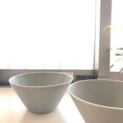 フランフラン、軽量深鉢L、2個セット