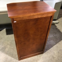 美品 電話台 収納棚 便利棚 48×34×80cmの画像