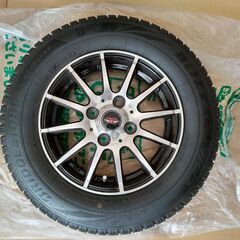 スタッドレスタイヤ4本（アルミホイール付）ブリザックVRX2 145/80R13