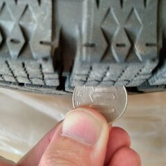 スタッドレスタイヤ4本（アルミホイール付）ブリザックVRX2 145/80R13