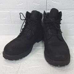 ティンバーランド 6インチ プレミアムブーツ 12907 23.0cm レースアップブーツ ブラック ヌバック Timberland レディース 23cm 札幌市 白石店の画像