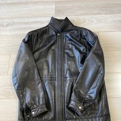 レディース皮ジャンの画像